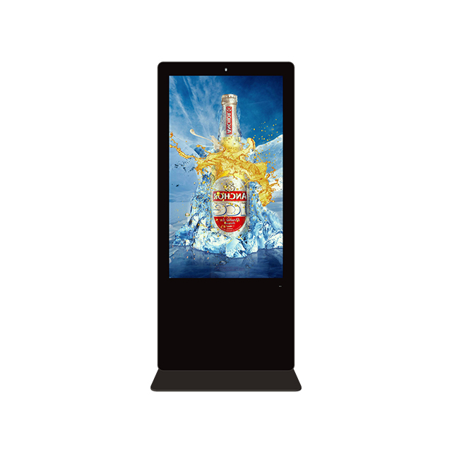 空港用インタラクティブ自立型デジタル サイネージ LCD 広告ディスプレイ